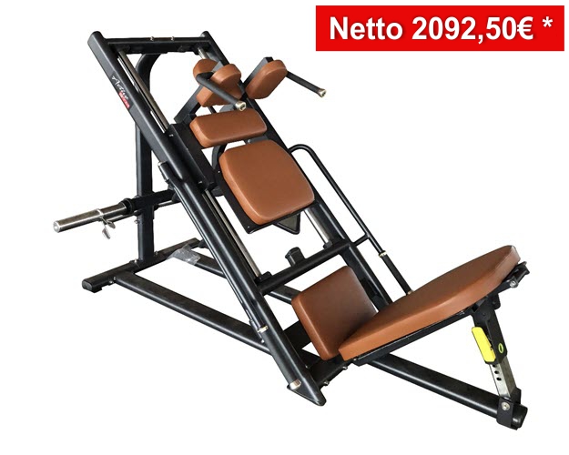 AGD008 - Linear Leg Press & Hack Squat / Beinpresse 45° & Hackenschmidt Dual Line