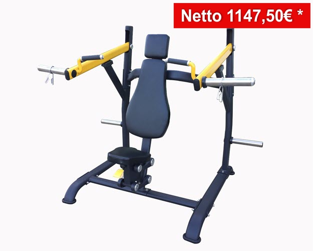 AGG007 - Shoulder Press / Schulter Plate Loaded Gamma Line
