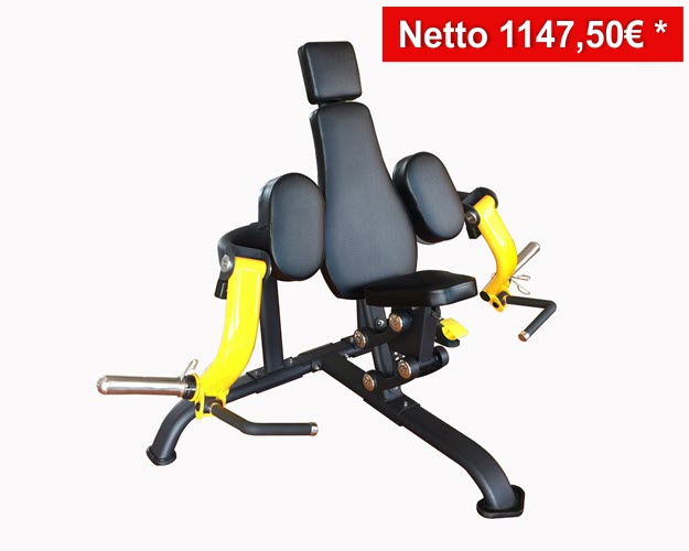 AGG011 - Biceps Curl Plate Loaded Gamma Line