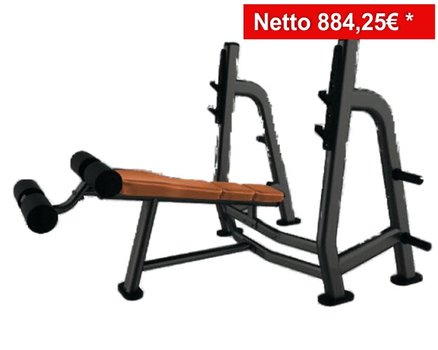 PR0026 - Olympic Decline Bench/Bankdrücken negativ Premium Line