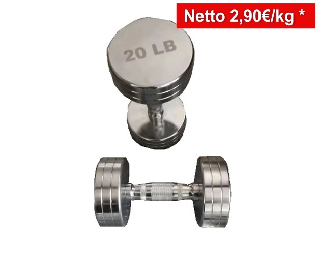 A0007 - Chrome dumbbells